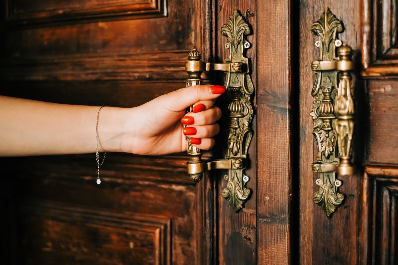 Historic Door After Restoration